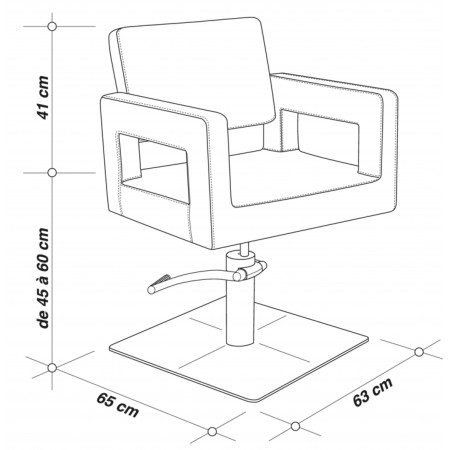 Fauteuil Brooklyn Jacques Seban
