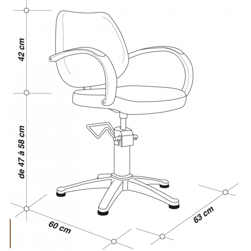 Fauteuil Seattle Jacques Seban