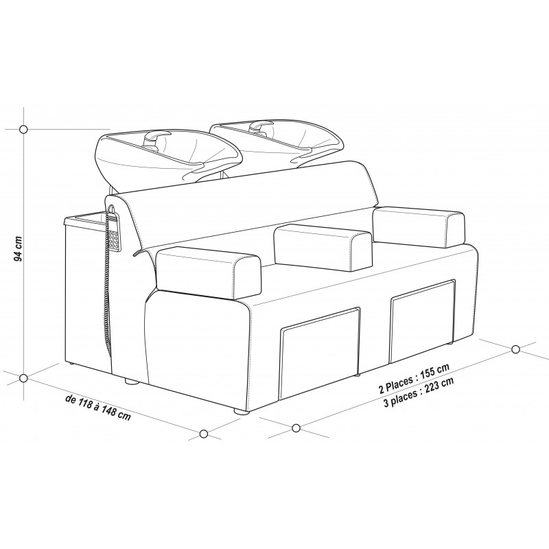 Bac Paradise 2 places