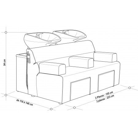 Bac Paradise 2 places