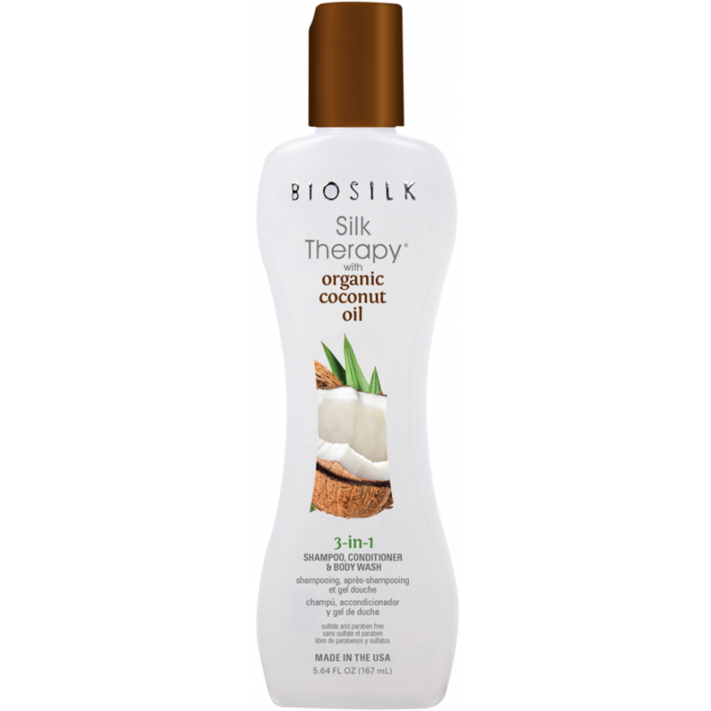 Biosilk Silk duo Cure + Shamp Coco Silk Therapy