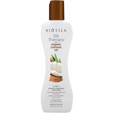 Biosilk Silk duo Cure + Shamp Coco Silk Therapy